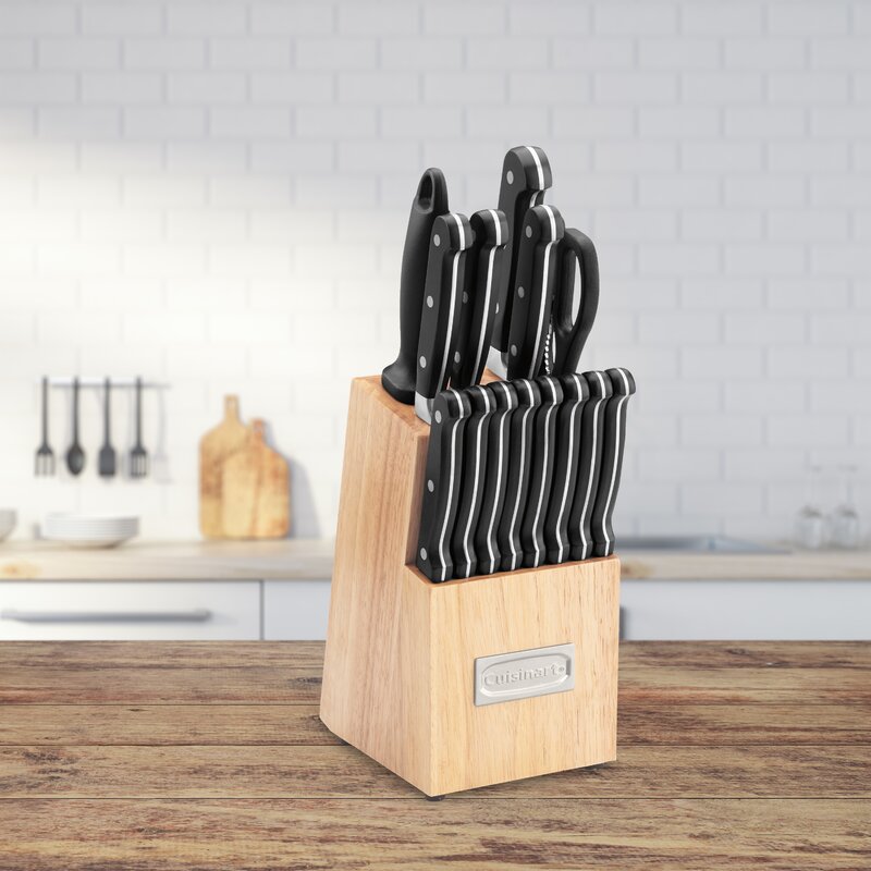 Cuisinart Classic Collection Piece Knife Block Set Reviews Wayfair